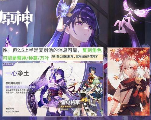 最新爆料雷电将军是谁啊,雷电将军的真实身份，最新爆料震惊网友！